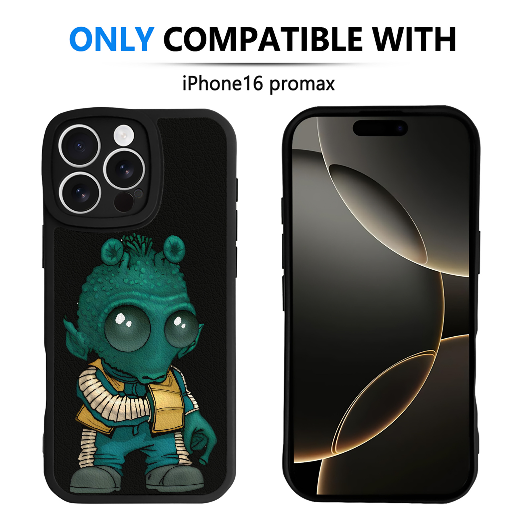 （画像用） スター・ウォーズ Star Wars 【iPhone 16シリーズ対応】シリコンスマホケース（レザー調） 材質：シリコン